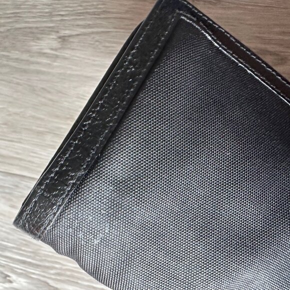 Gucci Black Nylon and Leather Long Wallet - Picture 9 of 12